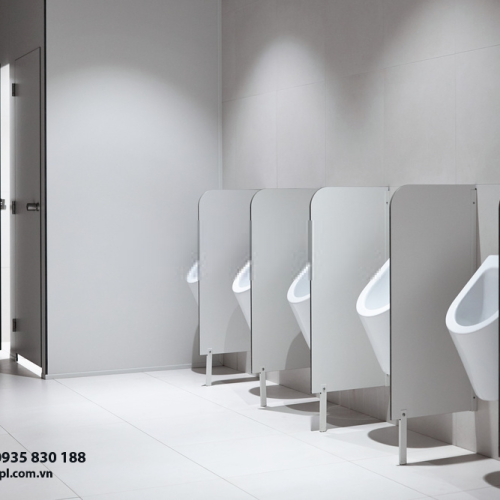 Thi công vách ngăn vệ sinh compact bệnh viện